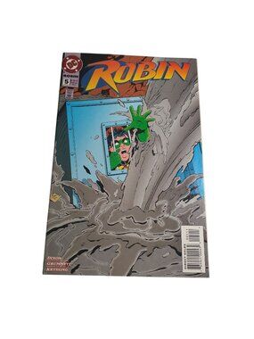 Robin Issue 5 DC Comic Book Collector April 1994 Direct Dixon Grummett Kryssing